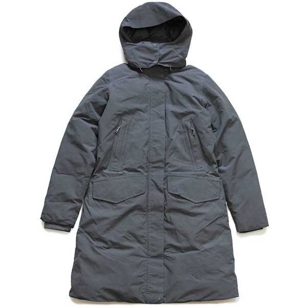 patagoniaパタゴニア City Storm Parka h2no ナイロン ダウンコート チャコールグレー W-S