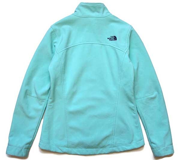 THE NORTH FACEノースフェイス ソフトシェルジャケット 水色 W-S