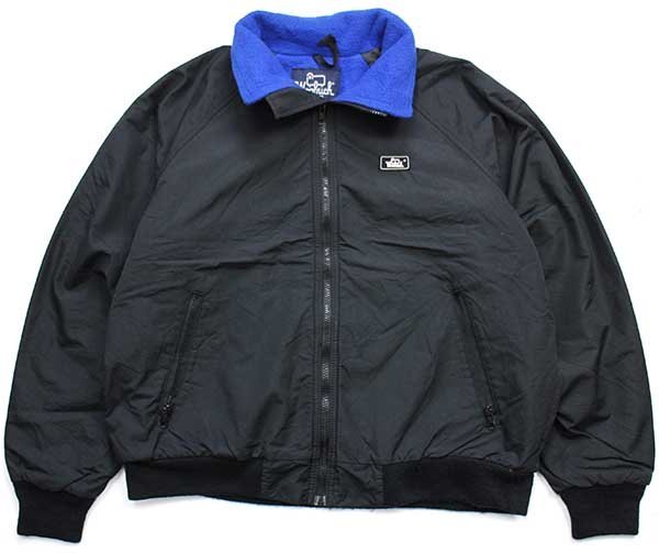 80's頃　USA製　Woolrich フリースナイロンブルゾン