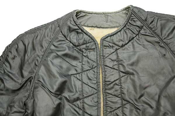 50s 米軍 USAF ウールパイル ライナージャケット ボロ セージ