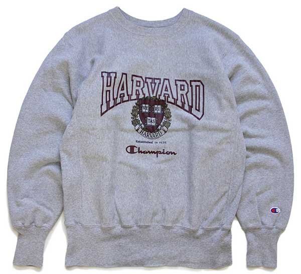 Champion HARVARD リバースウィーブ スウェット M