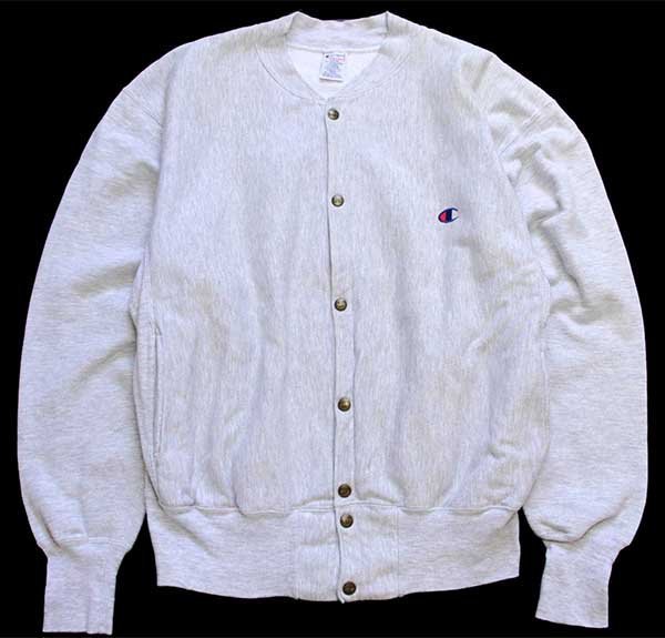 90s チャンピオン Champion リバースウィーブ カーディガン L