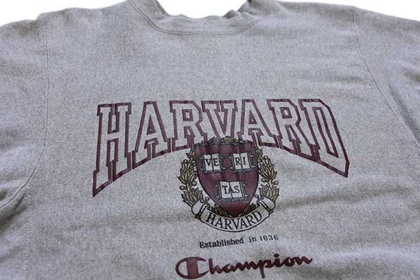 90s メキシコ製 Championチャンピオン HARVARD リバースウィーブ