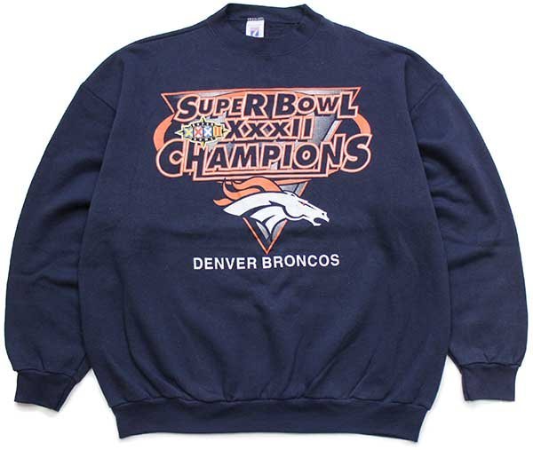 90s　vingtage　NFL　Denver Broncos　スウェット　XL