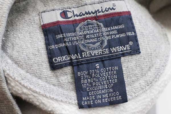 champion reverse weave made in Mexico