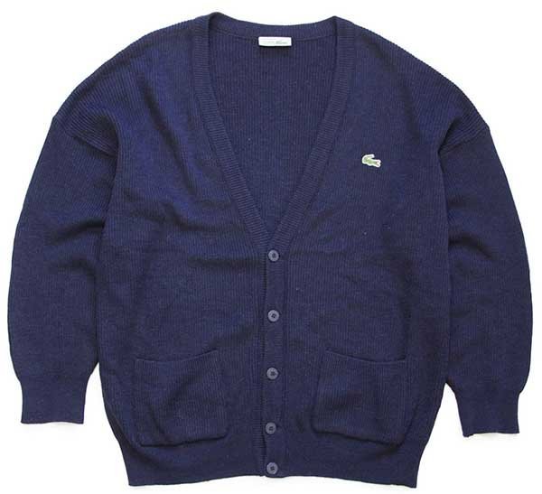 70s フランス製 CHEMISE LACOSTE ラコステ ワンポイント パチポケ