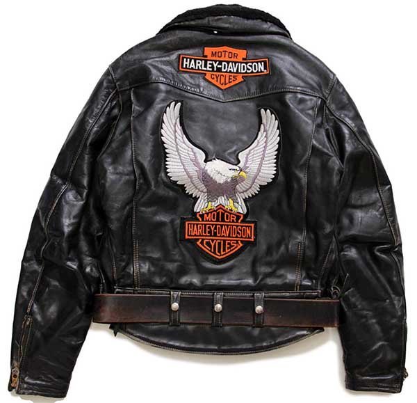 70s Langlitz Leathersラングリッツレザー Columbia HARLEY-DAVIDSON ...