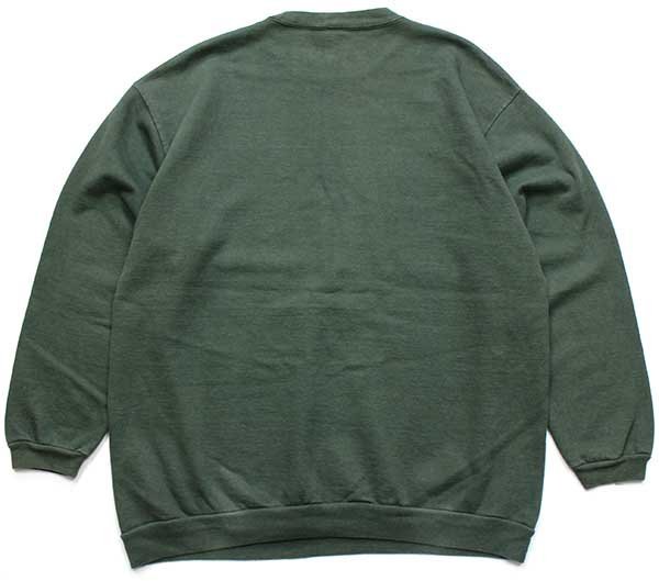 80s USA製 Levi'sリーバイス ロゴ スウェット オリーブ XL