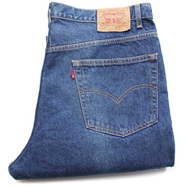 00s メキシコ製 Levi'sリーバイス 517 デニムパンツ w42 L32☆SDP1636