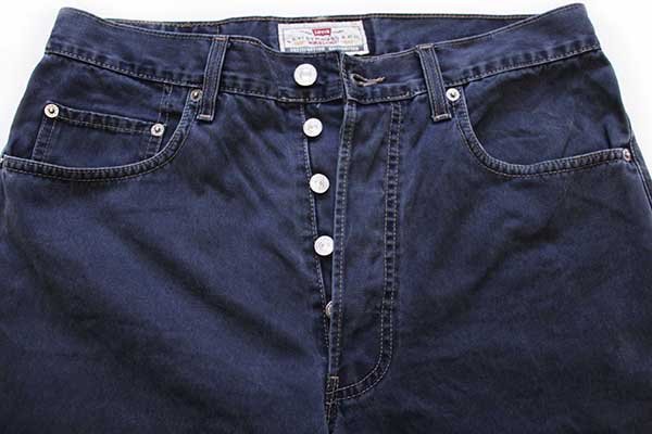 90s Levi'sリーバイス 451 コットンツイルパンツ ネイビーグレー w34