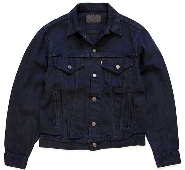 s USA製 Levi'sリーバイス  ブラック デニムジャケット 4