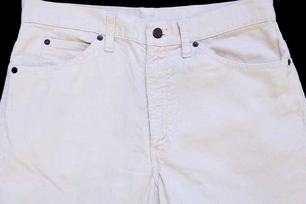 70s Levi'sリーバイス 517 コーデュロイパンツ アイボリー w33 L33 