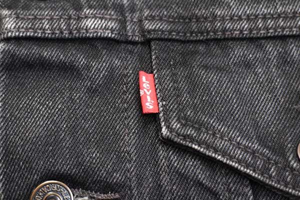 90s Levi'sリーバイス 70401 ブラック デニムベスト L☆ユーロ