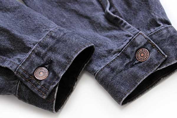 80s USA製 Levi'sリーバイス 70506 先染め ブラック デニムジャケット ...