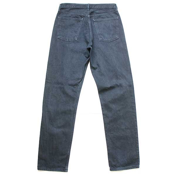 90s ハンガリー製 Levi'sリーバイス カラーデニムパンツ 後染め 紺 w33