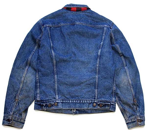 80s USA製 Levi'sリーバイス 71411 バッファローチェック ネルライナー