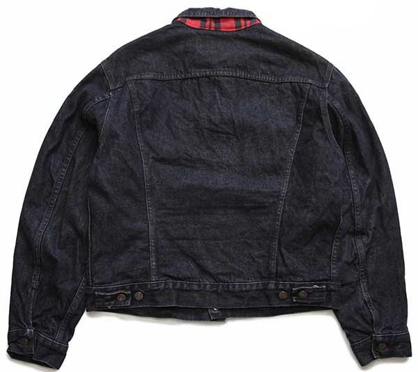 80s USA製 Levi'sリーバイス 70411 チェック ネルライナー 先染め