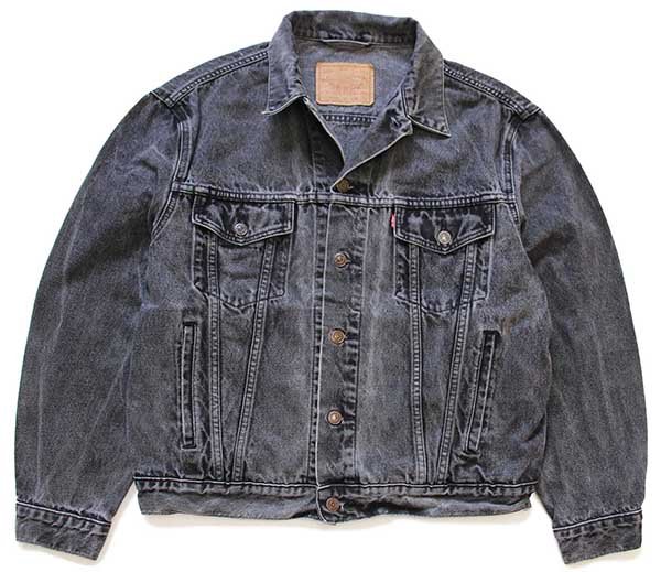 vintage Levi’s 70503 black denim jacket