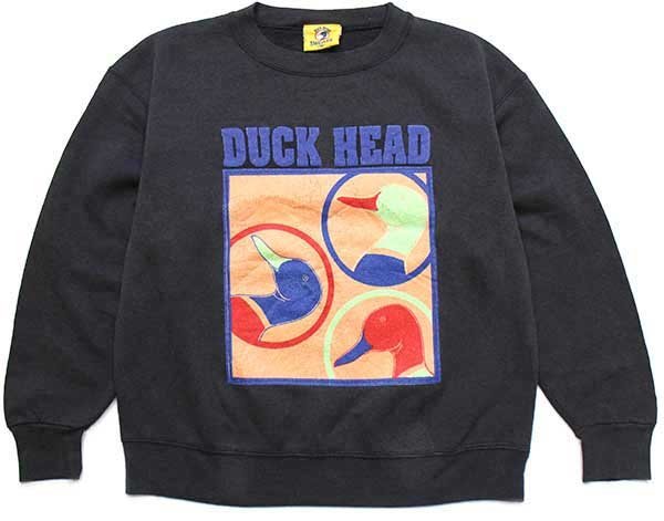 90s USA製 Duck Head カモ スウェット チャコールグレー M - Sixpacjoe ...