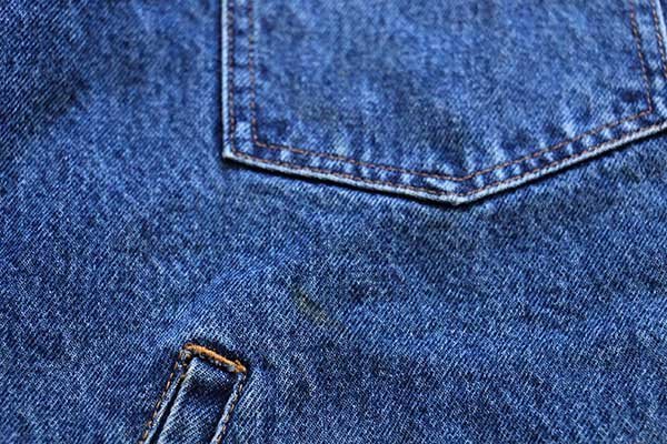 90s USA製 IMUS Four Corners刺繍 チェックライナー デニム
