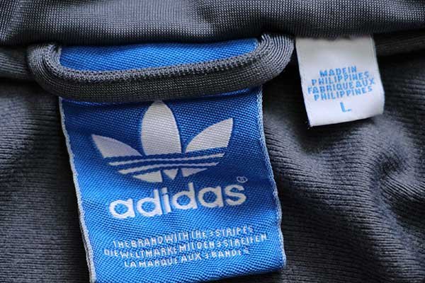 adidasアディダス トレフォイル ロゴ刺繍 トラックジャケット