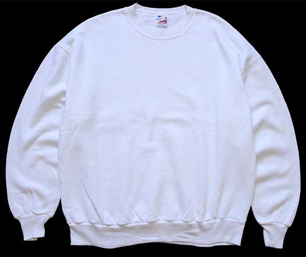 新着】80s USA製 JERZEES 裏起毛 XL 企業スウェット白 - メルカリ