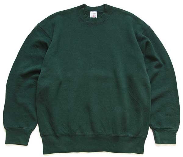 90s USA製 MUNSINGWEAR 無地 スウェット 緑 L - Sixpacjoe Web Shop