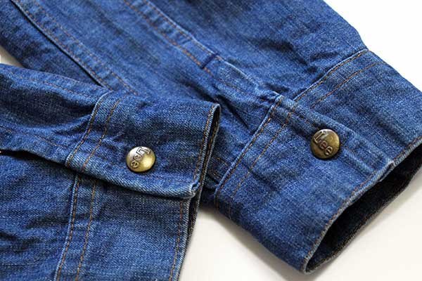 70s USA製 Leeリー デニム シャツジャケット M-L - Sixpacjoe