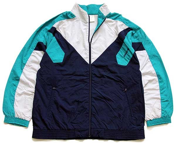 90s adidasアディダス トレフォイル ロゴ刺繍 マルチカラー