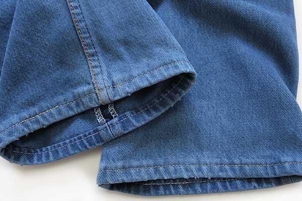 90s USA製 Levi'sリーバイス 501 カラーデニムパンツ 後染め 薄青 w29 