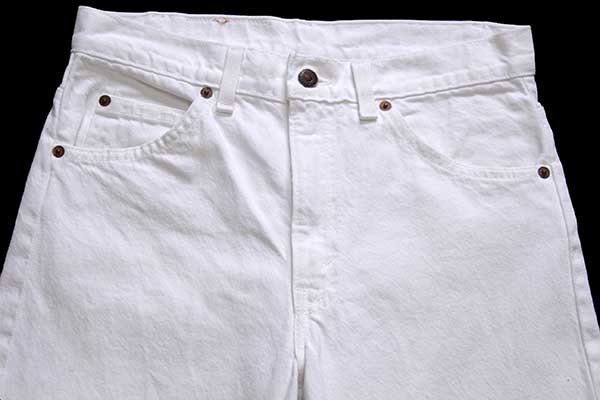90s USA製 Levi'sリーバイス 505 ホワイト デニムパンツ w30 L34 90s USA製 Levi'sリーバイス 505 ホワイト デニムパンツ w30 L34