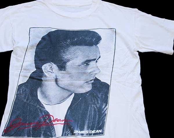 90s  USA製 ジェームス・ディーン Tシャツ ホワイト
