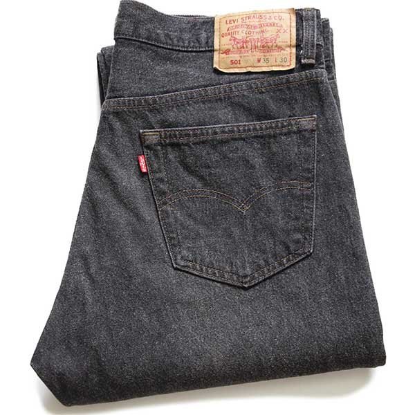 神パンツ！90s Levis 501 先染め ブラック USA製 W38 L30