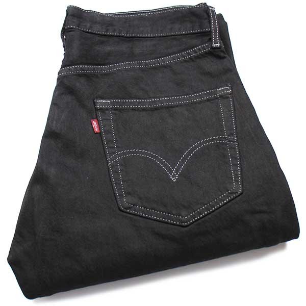 00s メキシコ製 Levi'sリーバイス 501 ブラック デニムパンツ 後染め w34 L34★SDP1530