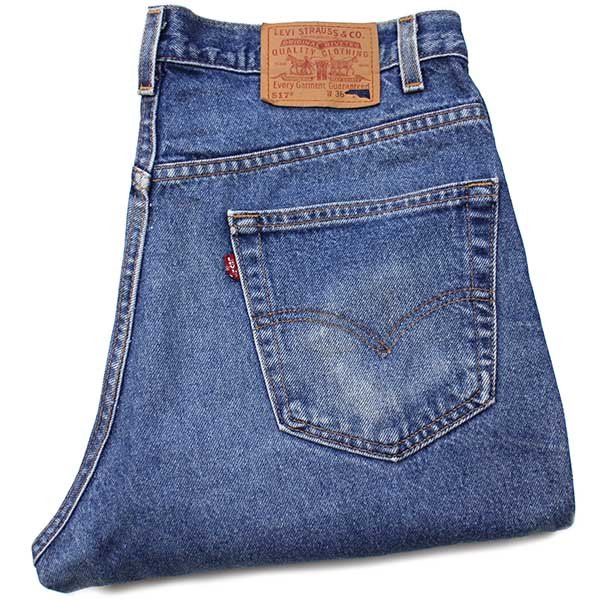 00s USA製 Levi'sリーバイス 517 デニムパンツ w36☆SDP1444 ブーツ 