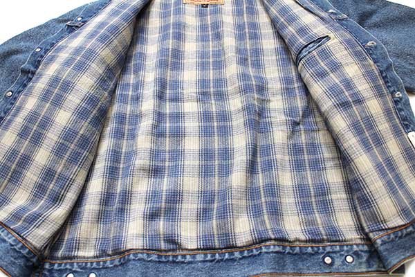90s USA製 Levi'sリーバイス 70699 チェック ネルライナー