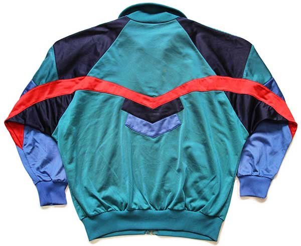 90s adidas　トラックジャケット　ジャージ　ハイネック　トレフォイルロゴ