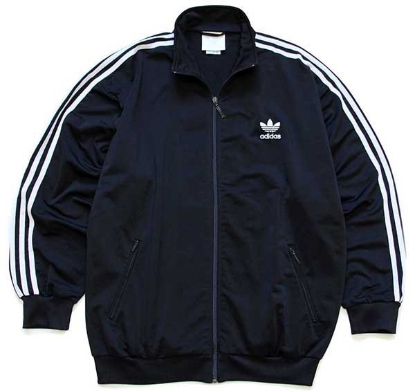 90s adidasトラックジャケット 白黒