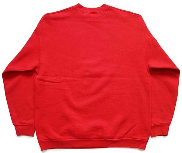 90s USA製 CHARLIE BROWN チャーリーブラウン スウェット 赤 L