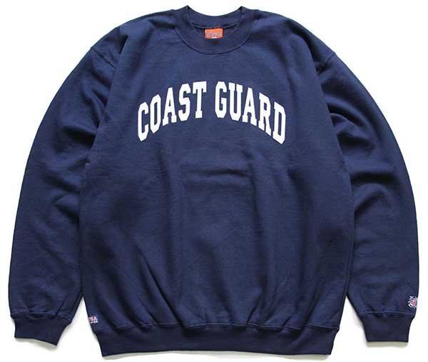 デッドストック☆USA製 The Cotton Exchange COAST GUARD スウェット