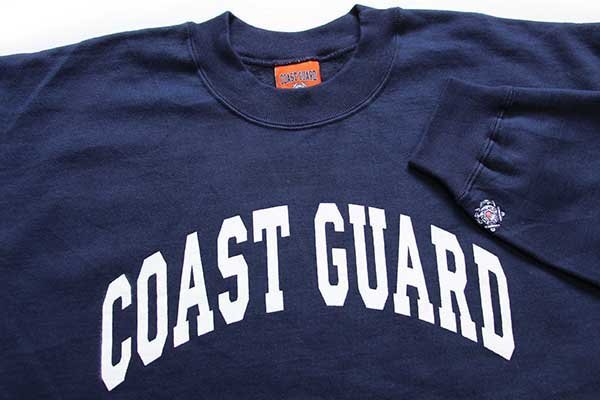 デッドストック☆USA製 The Cotton Exchange COAST GUARD スウェット