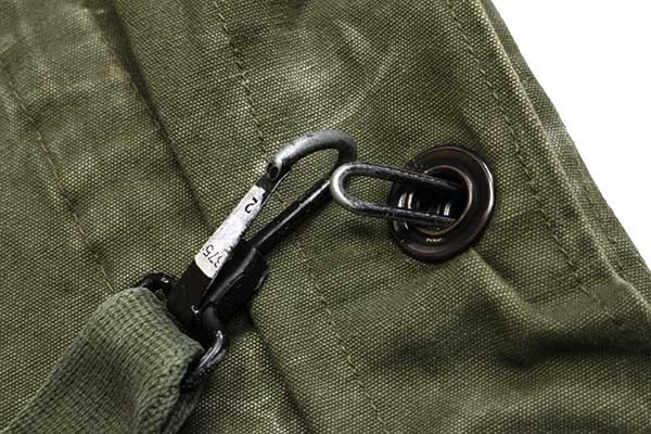 70s 米軍 US ステンシル ポケット付き キャンバス ダッフル