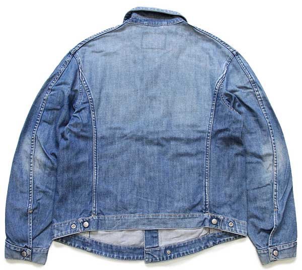 【Vintage】00s Stitch denim work jacket