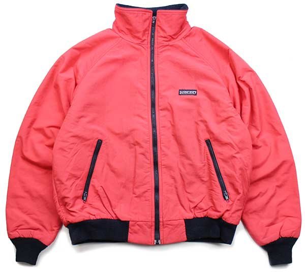 90s USA製 LANDS'ENDランズエンド SQUALL JACKET フリースライナー