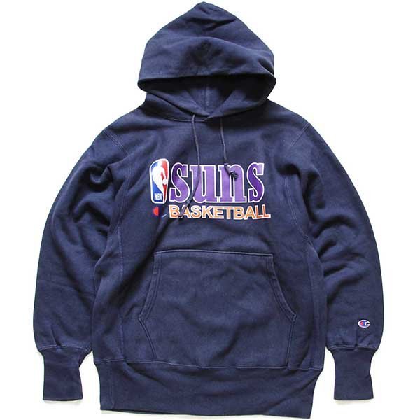 90s メキシコ製 Championチャンピオン NBA suns BASKETBALL リバース