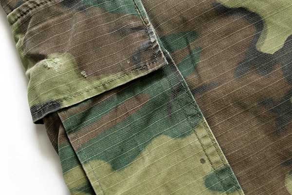 60s 米軍 U.S.ARMY ERDL グリーンリーフカモ ジャングル