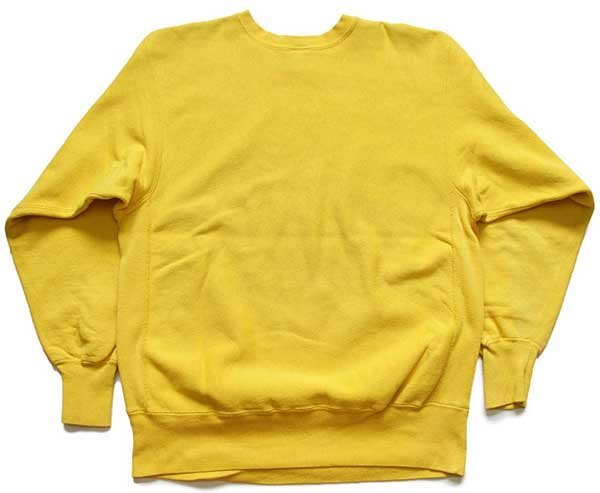 size ＬチャンピオンChampion 90s USA製  黄色