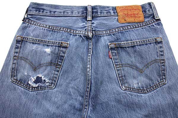 Levi'sリーバイス 501 ダメージ デニムパンツ w30 L32☆SDP2202 