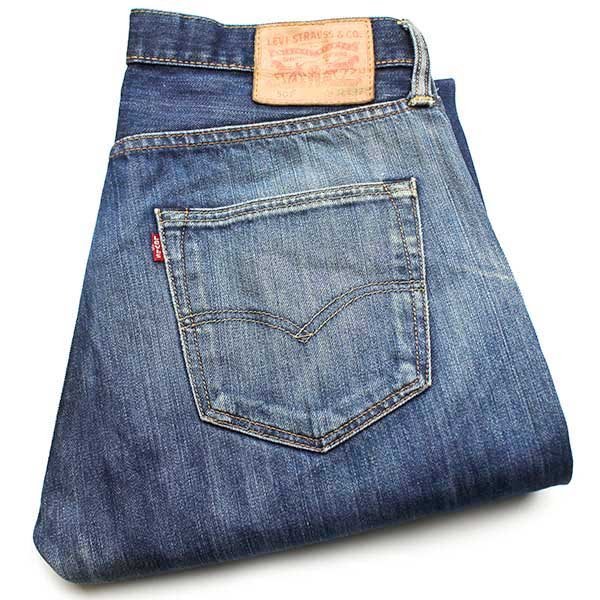 メキシコ製 Levi'sリーバイス 501 デニムパンツ w33 L30★SDP2284 ジーンズ ストレート ストーンウォッシュ ヒゲ