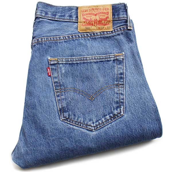 メキシコ製 Levi'sリーバイス 501 デニムパンツ w34 L32★SDP2191